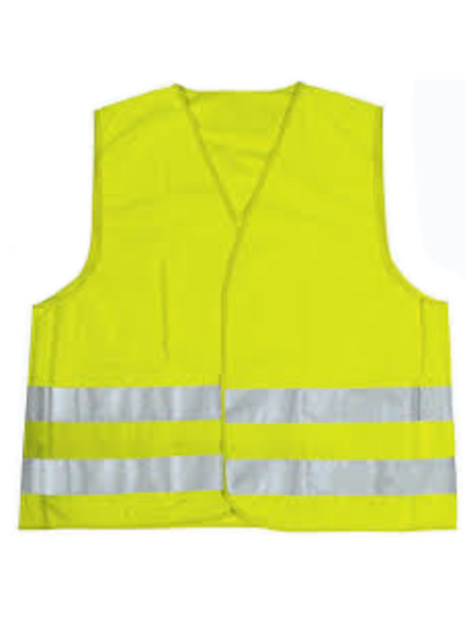 Gilet Di Sicurezza Stradale Riflettente Giallo XL WORK Con Chiusura In Velcro 66139883